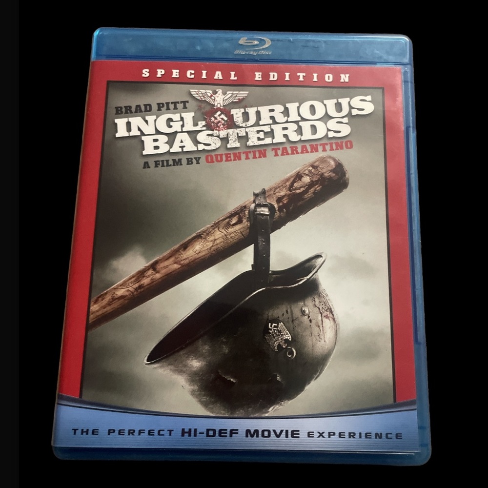 Blu-ray Brad Pitt Inglorious Basterds DVD